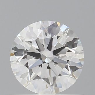 0.5 Carat Round G VVS2 EX GIA Natural Diamond