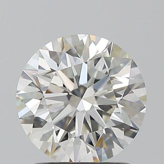 1.4 Carat Round I VVS1 EX GIA Natural Diamond