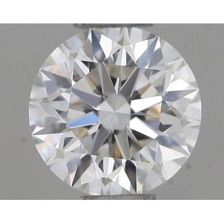 0.4 Carat Round G VVS2 EX GIA Natural Diamond