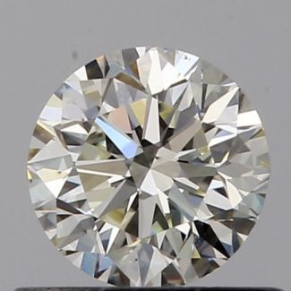 0.50 Carat Round K VS2 VG GIA Natural Diamond