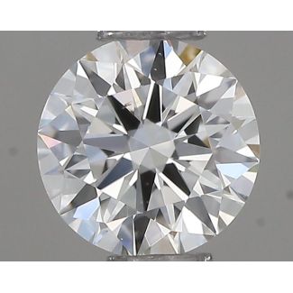 0.30 Carat Round H VS2 EX VG GIA Natural Diamond