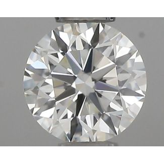 0.3 Carat Round H VVS1 EX IGI Natural Diamond