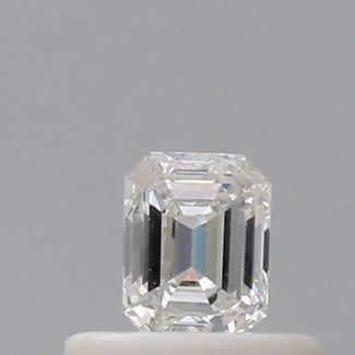 0.30 Carat Emerald E VVS2 - VG GD GIA Natural Diamond