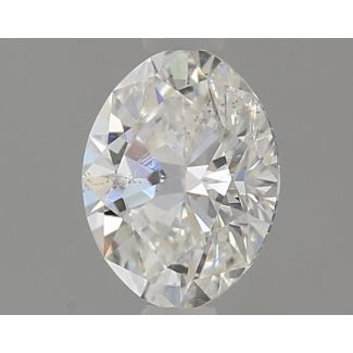 0.46 Carat Oval G SI1 - VG GIA Natural Diamond