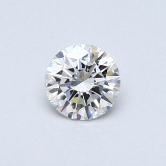 0.32 Carat Round F VS2 EX GIA Natural Diamond