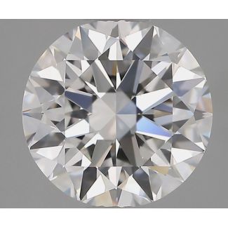 1.8 Carat Round D VS1 EX GIA Natural Diamond