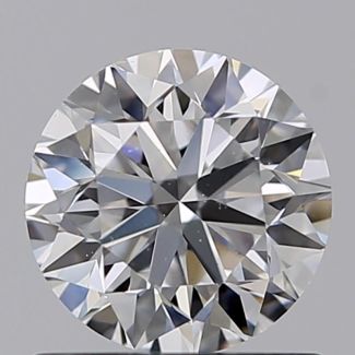 0.80 Carat Round D VS1 VG EX GIA Natural Diamond