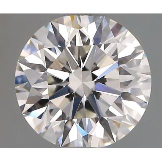 1.5 Carat Round G VVS2 EX GIA Natural Diamond