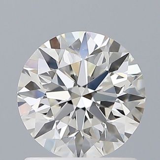 1.0 Carat Round H VS1 EX GIA Natural Diamond