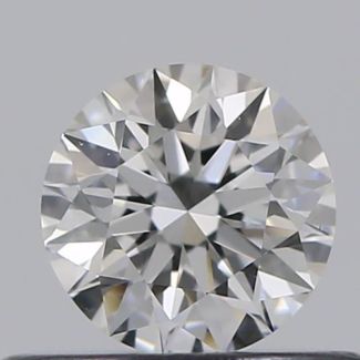 0.36 Carat Round F VS1 EX GIA Natural Diamond