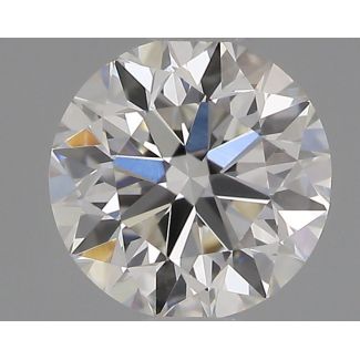 0.4 Carat Round G VVS2 VG EX GIA Natural Diamond