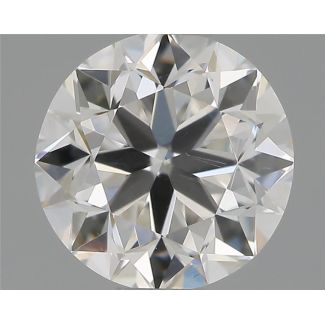 0.70 Carat Round G VS2 VG GD GIA Natural Diamond