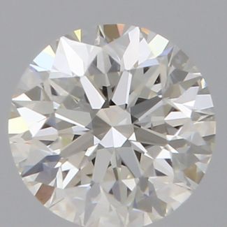 0.50 Carat Round H VVS2 VG EX GIA Natural Diamond