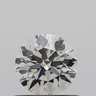 0.50 Carat Round K VS2 EX GIA Natural Diamond