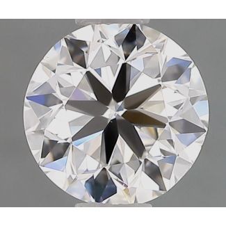 1.00 Carat Round F VS2 VG EX GIA Natural Diamond