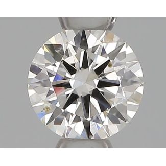 0.30 Carat Round H SI1 VG EX GIA Natural Diamond