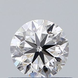 0.5 Carat Round F VS1 VG EX GIA Natural Diamond