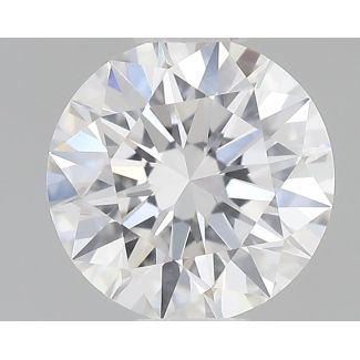 0.5 Carat Round E VS2 EX GIA Natural Diamond