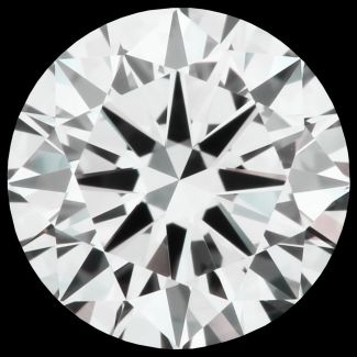 0.5 Carat Round I VVS1 VG EX GIA Natural Diamond