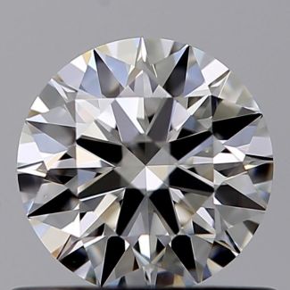 0.51 Carat Round G VS1 EX GIA Natural Diamond