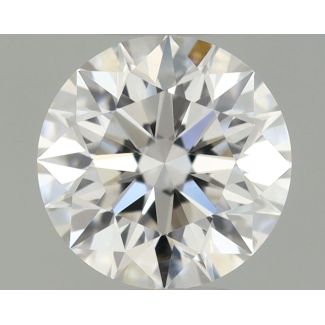 0.5 Carat Round H VS1 EX GIA Natural Diamond