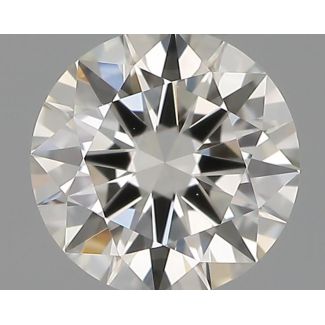 0.30 Carat Round H VVS1 EX IGI Natural Diamond