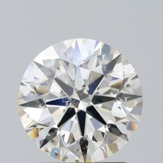 1.51 Carat Round I SI2 EX GIA Natural Diamond