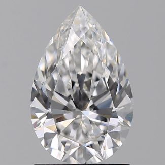 1.02 Carat Pear D VS2 - EX GIA Natural Diamond