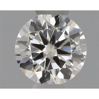 0.30 Carat Round H SI1 EX VG IGI Natural Diamond