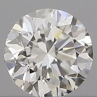 0.50 Carat Round H VVS2 VG EX IGI Natural Diamond