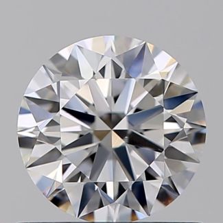 0.64 Carat Round D VS1 EX GIA Natural Diamond