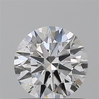 0.71 Carat Round D SI1 EX GIA Natural Diamond