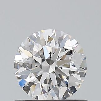 0.58 Carat Round G IF EX GIA Natural Diamond