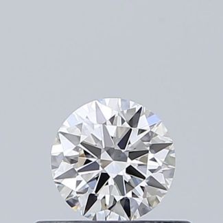 0.35 Carat Round F VVS1 EX GIA Natural Diamond