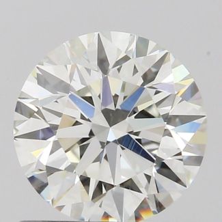 1.03 Carat Round H VVS2 EX IGI Natural Diamond