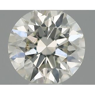 0.31 Carat Round H SI1 EX VG IGI Natural Diamond