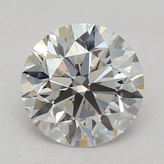 0.45 Carat Round D VVS1 EX GIA Natural Diamond