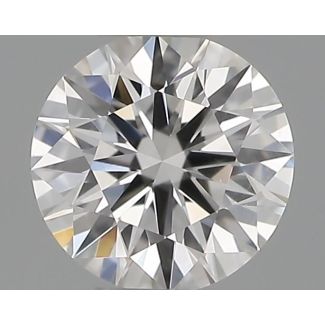 0.23 Carat Round E VS2 EX GIA Natural Diamond