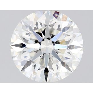 1.03 Carat Round H IF EX GIA Natural Diamond