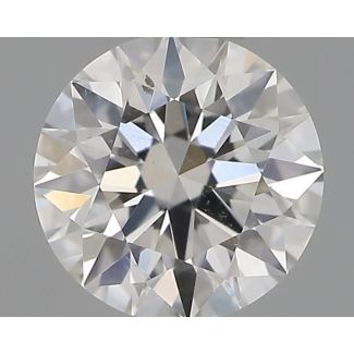 0.32 Carat Round E SI1 EX GIA Natural Diamond