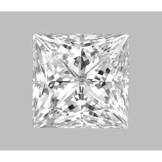 1.02 Carat Princess E SI1 - EX GIA Natural Diamond