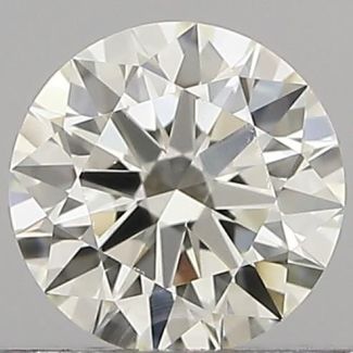 0.32 Carat Round I IF EX IGI Natural Diamond