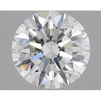 1.4 Carat Round F VS2 EX GIA Natural Diamond