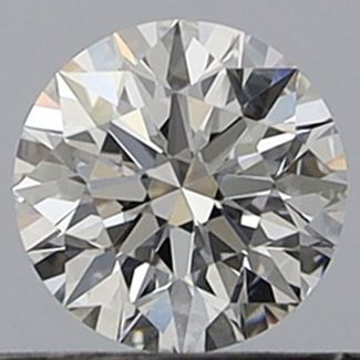 0.5 Carat Round D VVS1 EX GIA Natural Diamond