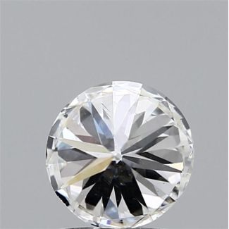 1.0 Carat Round F SI1 GD EX IGI Natural Diamond