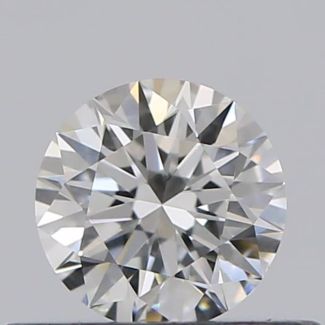 0.31 Carat Round E VVS2 EX GIA Natural Diamond