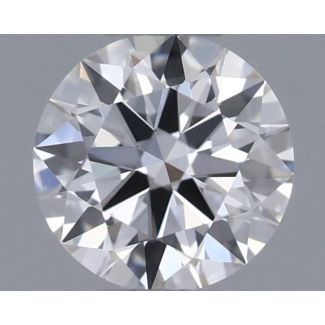 0.34 Carat Round E IF EX GIA Natural Diamond