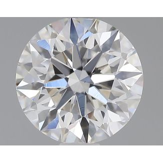 0.71 Carat Round E VS1 EX GIA Natural Diamond