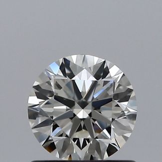 0.70 Carat Round I SI1 VG EX GIA Natural Diamond