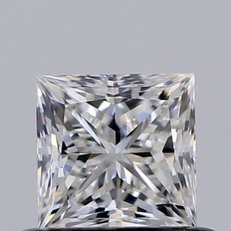 0.50 Carat Princess F VS1 - EX VG GIA Natural Diamond